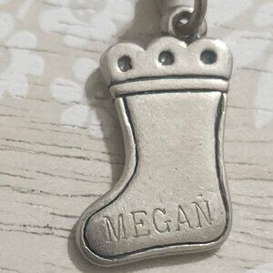 James Avery Sterling Silver Megan Christmas Stocking Charm